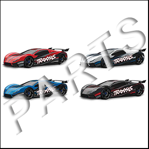 TRAXXAS - XO-1 Parts 6407X