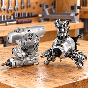 Glow/Nitro Engines – Aircraft