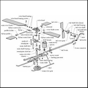 RC Helicopter Parts