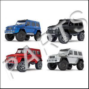 TRAXXAS - TRX-4 Mercedes-Benz G 500 4X4 Parts 82096-4