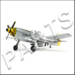 P-51D Mustang Parts