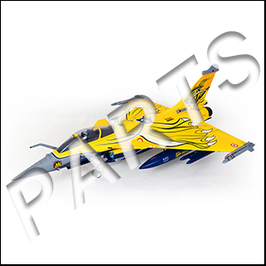80mm Rafale EDF Jet Parts