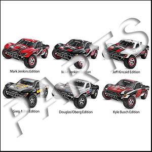 TRAXXAS - 1/10th Slash 2WD Brushed Parts 5805