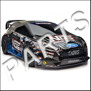 TRAXXAS - Ford Fiesta ST Rally Parts 74054-6