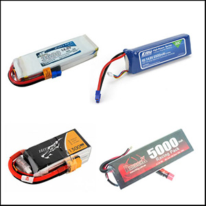 4S 14.8V LiPo Batteries