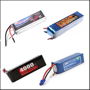 5S 18.5V LiPo Batteries