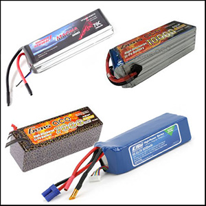 6S 22.2V LiPo Batteries