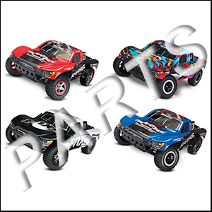 TRAXXAS - 1/10th Slash 2WD VXL Parts 58076-4