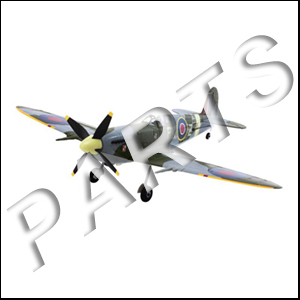 Ultra Micro Spitfire Mk IX Parts