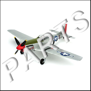 Ultra Micro P-51D Mustang Parts