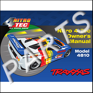 TRAXXAS - Nitro 4-Tec Parts 4810, 4804