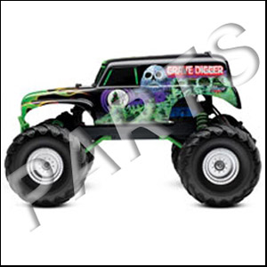TRAXXAS - Grave Digger Parts