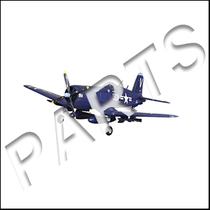 1400mm F4U Corsair Parts