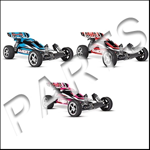TRAXXAS - Bandit Brushed XL-5 Parts 24054-4
