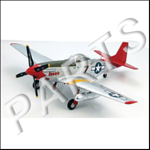 FMS 800mm P51(V2) Red Tail Parts