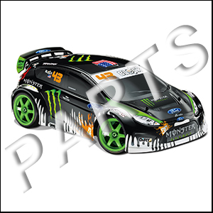 TRAXXAS - 1:16 Ken Block Gymkhana Fiesta VXL Parts 7309