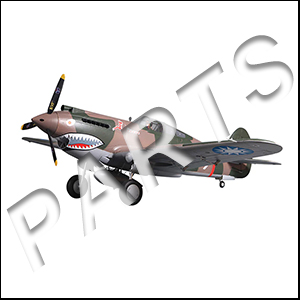 1400mm P-40B Warhawk Flying Tiger Parts