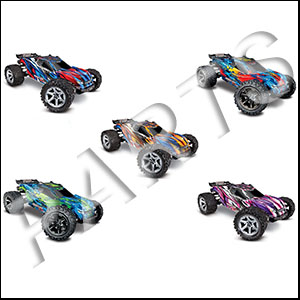 TRAXXAS - Rustler 4X4 VXL 1/10th Parts 67076-4