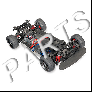TRAXXAS - 4-Tec 2.0 Brushed Chassis Parts 83024-4